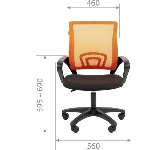Офисное кресло CHAIRMAN 696LT N Россия TW-A31 св-зеленый 00-07180166