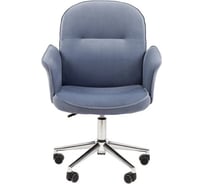 Кресло CHAIRMAN Home 130 Россия ткань Т-71 голубой 00-07142121