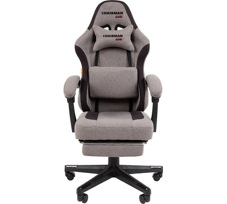 Офисное кресло CHAIRMAN CH27 серо-черный 00-07145969
