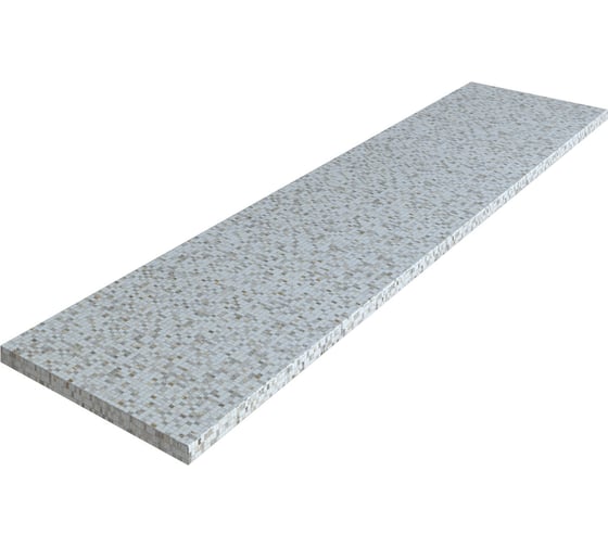Прямоугольная столешница Союз 1200×600×r26×314м перлино ДМ/П/R0006/АА090/П0378/1200/600