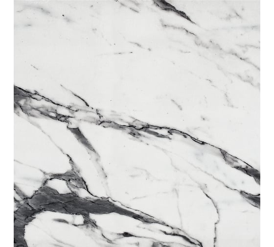 Прямоугольная столешница Союз 1200×600×1r38×0×3027ам мрамор белый ДМ/Р/R0043/АА064/ПР001/1200/600