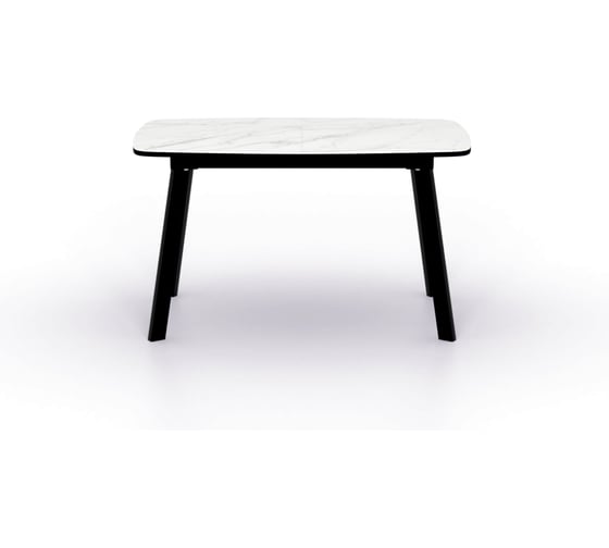 Стол AURORA Валенсия Greys white, черный 102073