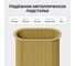 Стол овальный обеденный с металлическим подстольем GENGLASS TRUBIS Wood 180 GGT-03-1-3-О-18090 10