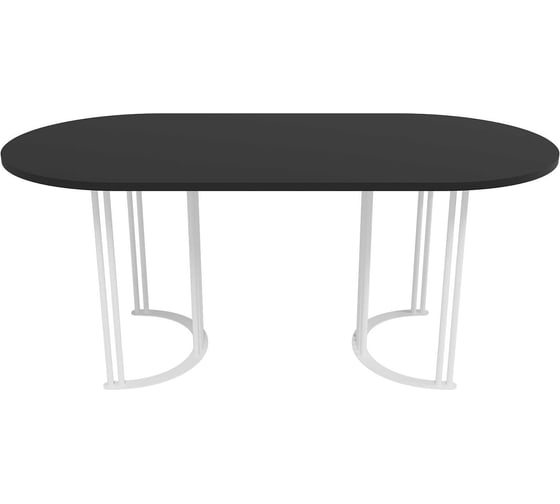 Стол овальный с металлическим подстольем GENGLASS VIOLUR GGT-20-3-2-18090 1