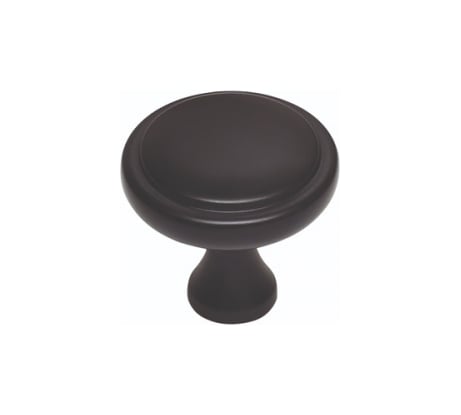 Ручка-кнопка MAKMART отделка черный матовый M318.K.BLACK