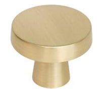 Ручка-кнопка MAKMART отделка золото шлифованное M5310.K.BB