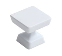 Ручка-кнопка MAKMART отделка белый матовый M8012.K.WHITE