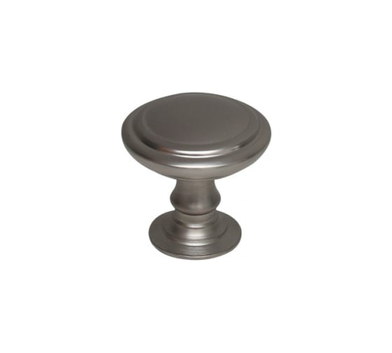 Ручка-кнопка MAKMART отделка сталь шлифованная M8062.K.MSN 1