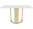 Консоль GENGLASS VIOLUR 120 с металлическим подстольем GGK-05-1-3-12040 3