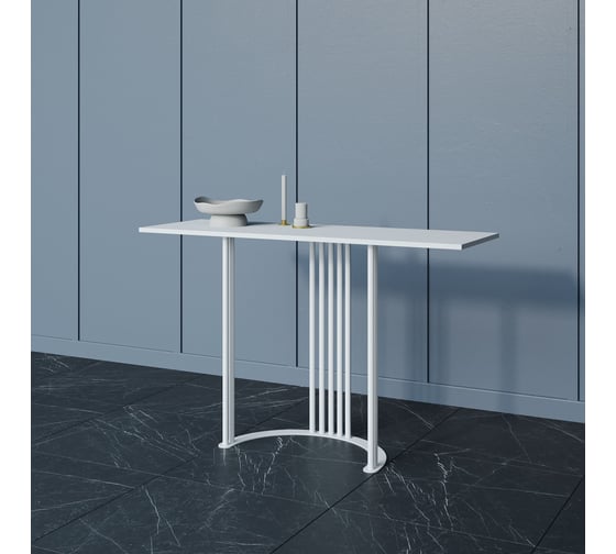 Консоль GENGLASS VIOLUR 120 с металлическим подстольем GGK-05-3-3-12040 1