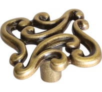 Ручка-кнопка Giusti, отделка бронза античная "Флоренция" WPO.721Y.000.M00D1