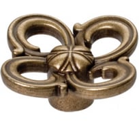 Ручка-кнопка Giusti, отделка бронза античная "Флоренция" WPO.636Y.045.M00D1