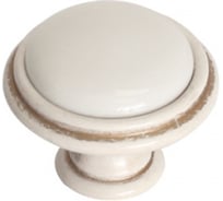 Ручка-кнопка Giusti, отделка золото винтаж + керамика P77.Y01.00.MT5G