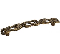 Ручка-скоба Giusti 128мм, отделка бронза античная "Флоренция" WMN.712X.128.M00D1