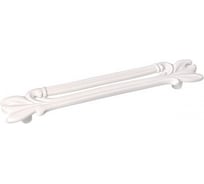 Ручка-скоба Giusti 128мм, отделка белый глянцевый WMN.837X.128.M00M2