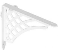 Менсолодержатель MAKMART Шельф отделка белый бархат (матовый), комплект 2 штуки MD.09.212.9016