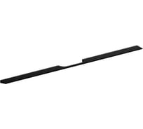 Ручка-скоба MAKMART 160-640 мм, отделка черный матовый (покраска) PARUS.160-640.9005