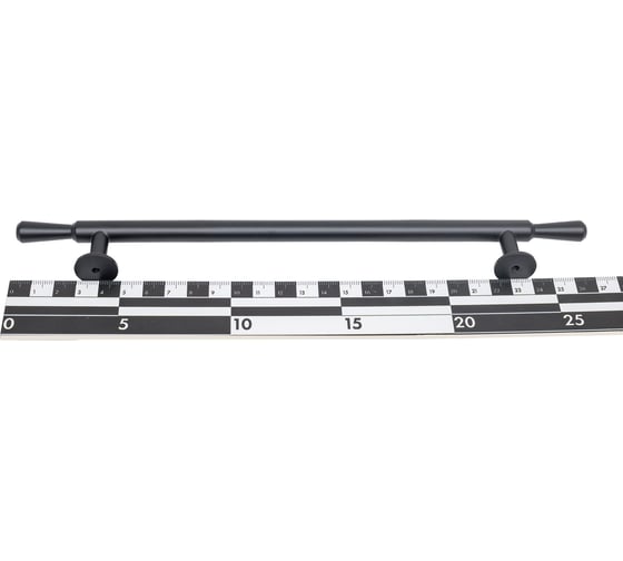 Ручка-скоба MAKMART 192 мм, отделка черный матовый M8253.192.MB