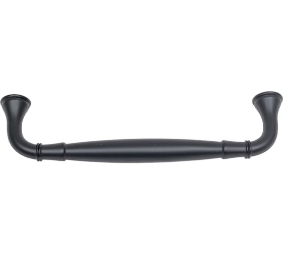 Ручка-скоба MAKMART 128 мм, отделка черный матовый M318.128.BLACK