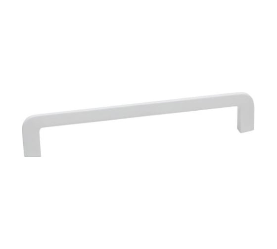 Ручка-скоба MAKMART 160 мм, отделка белый матовый M2722.160.WHITE