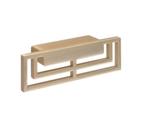 Ручка-скоба MAKMART 32 мм, отделка золото шлифованное M2942A.32.BB