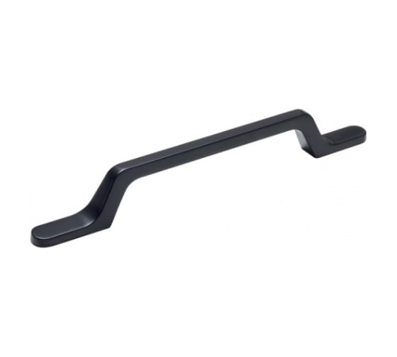 Ручка-скоба MAKMART 128 мм, отделка черный матовый M2741.128.MB