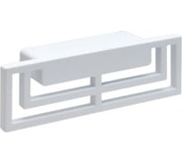 Ручка-скоба MAKMART 32 мм, отделка белый матовый M2942A.32.WHITE