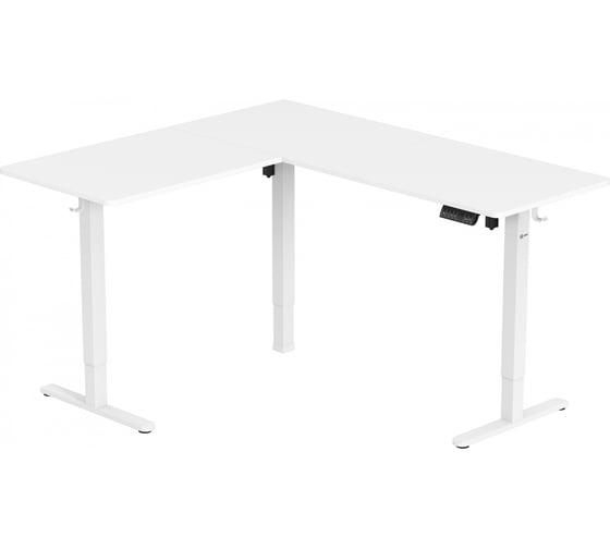 Стол для компьютера CACTUS CS-EDXL-WWT столешница МДФ белый каркас белый 140x72x60 см 2024860