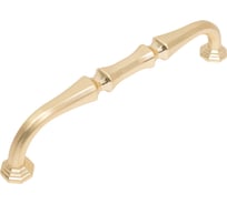 Ручка-скоба MAKMART 128 мм, отделка золото шлифованное M8063.128.BB