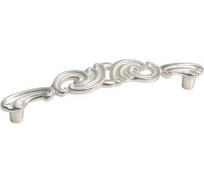 Ручка-скоба Giusti 128мм, отделка серебро с белой патиной WMN.810X.128.M00M5