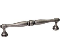 Ручка-скоба Giusti 128мм, отделка старое серебро с блеском WMN.619X.128.M00E8