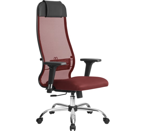 Кресло МЕТТА 11(MPRU)/подл.200/осн.003 (Красный/Красный) z312637861 1