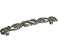 Ручка-скоба Giusti 128мм, отделка старое серебро с блеском WMN.712X.128.M00E8