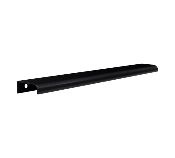 Ручка накладная MAKMART L.352 мм, отделка черный матовый (покраска) WAVE.0320.9005 1