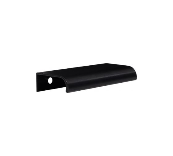 Ручка накладная MAKMART L.96 мм, отделка черный матовый (покраска) WAVE.0064.9005 1