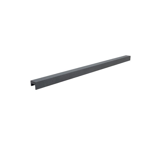 Ручка накладная MAKMART Rail L.532 мм, отделка старлайт муар (покраска) RAIL.0532.SLРМ