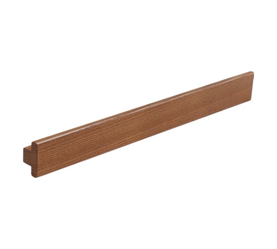 Ручка накладная MAKMART L.320 мм, отделка под орех (лак) WH.02.0288.AS-NL 1