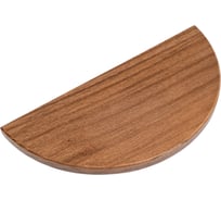 Ручка накладная MAKMART 150x75, отделка под орех (лак) WH.04.0064.AS-NL