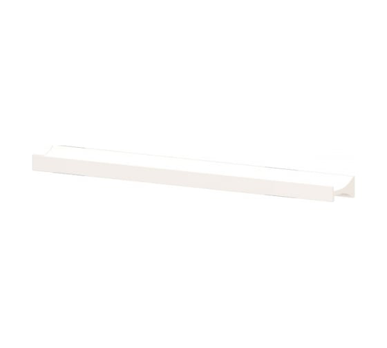 Ручка накладная MAKMART MG L.180 мм, отделка белый матовый MG.180.9016 New