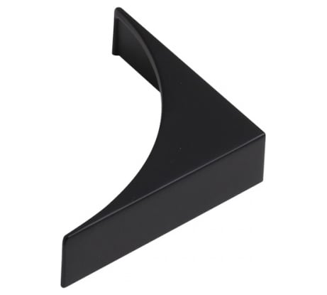 Ручка накладная MAKMART 74x74 мм, отделка черный матовый M8247.032.MATBLK