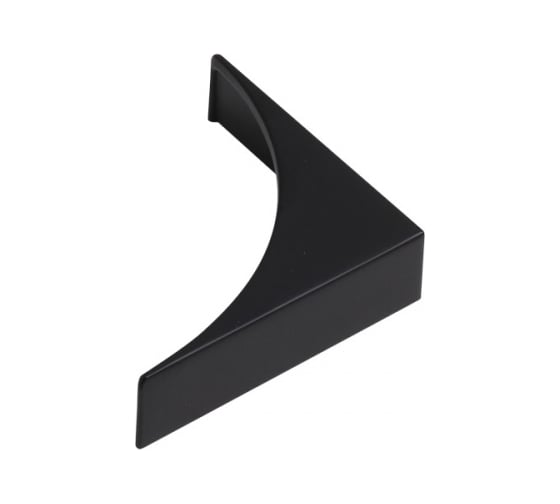 Ручка накладная MAKMART 74x74 мм, отделка черный матовый M8247.032.MATBLK