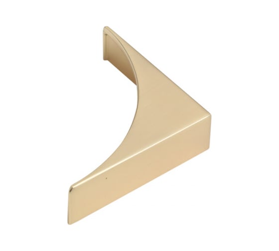 Ручка накладная MAKMART 74x74 мм, отделка золото шлифованное M8247.032.BB