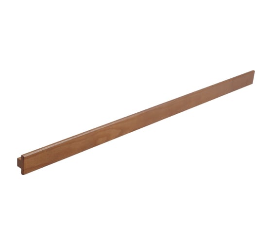 Ручка накладная MAKMART L.832 мм, отделка под орех (лак) WH.02.0768.AS-NL