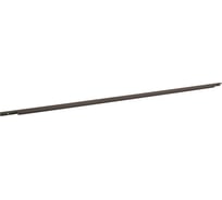 Ручка-профиль накладная MAKMART L.1196 мм, отделка черный шлифованный (анодировка) HPP.03.1196.BL-BA