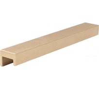 Ручка накладная MAKMART L.190 мм, отделка золото шлифованное (анодировка) HPP.05.0160.GT-BA