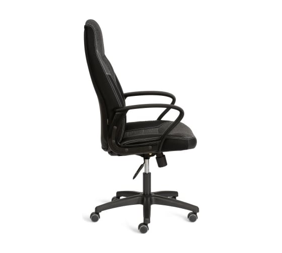 Кресло Tetchair INTER 24 кож/зам/ткань, черный/серый, 36-6/207/TW-12/TW-11 24614