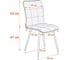 Стул обеденный Tetchair Bari флок, 46x55x89, серый/черный 29 24644 12