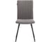 Стул обеденный Tetchair Monte Carlo флок, 50x55x93, серый/черный, 29 24610 1