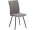 Стул обеденный Tetchair Monte Carlo флок, 50x55x93, серый/черный, 29 24610 2