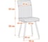 Стул обеденный Tetchair Monte Carlo флок, 50x55x93, серый/черный, 29 24610 11
